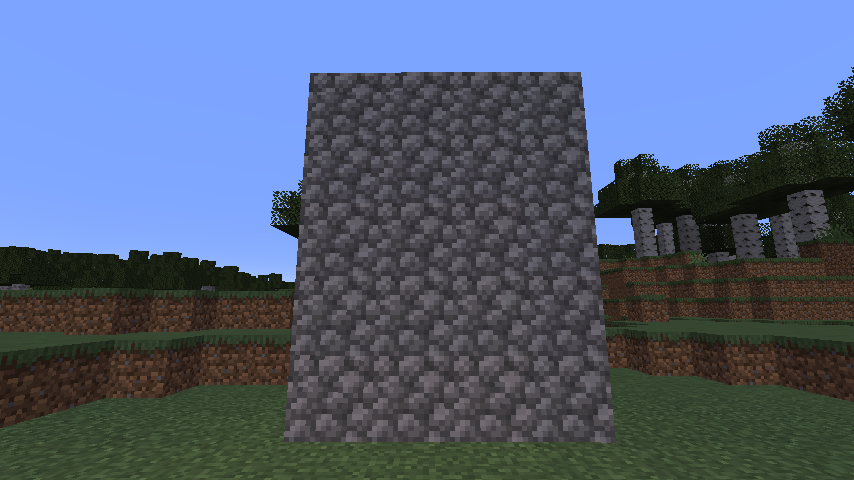 muro de piedra minecraft